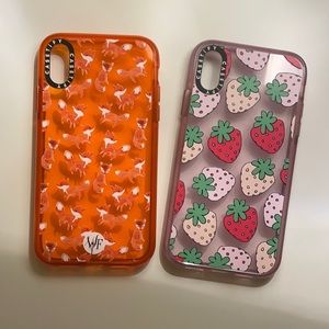 Casetify Impact Case Bundle for IPhone XR - Strawberry and Foxes